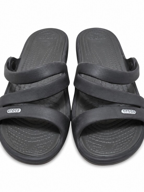 CROCS Shoes - Crocs Tulum Women’s Size 6 Strappy Slide Sandals Casual Comfort